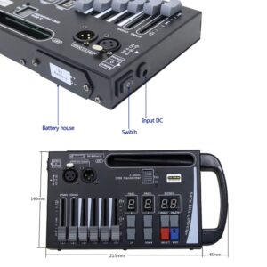 Controlador DMX para LEDs